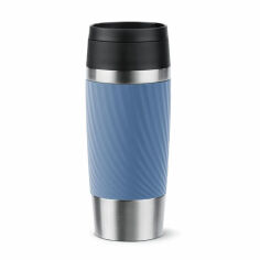 Акція на Термочашка 360 мл Travel Mug Classic Twist Tefal N2024510 голубая від Podushka