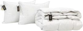 Акція на Набір MirSon №9574 Luxury Exclusive Ковдра зимова Полуторна 140х205 Thinsulate + Подушка 50х70 від Rozetka