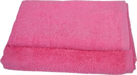 Акція на Набір 2 махрових рушників GM Textile Бавовняні 50x90 + 70x140 см Коралові від Rozetka