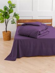 Акція на Набір Good-Dream підковдра 175х210 + 2 наволочки 50х70 microfiber Violet від Rozetka