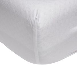 Акція на Простирадло на резинці Moon&Star Полуторне 100х200 + 25 см Snowy Microfiber Microfiber (MS-850001426) від Rozetka