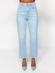 Акція на Джинси Клеш жіночі Trendyol TWOAW24JE00082 38 Light Blue від Rozetka