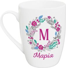 Акція на Фарфорова чашка Kvarta Марія 360 мл в подарунковій коробці (2410) від Rozetka