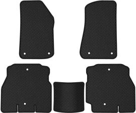 Акція на Комплект в салон EVAtech для Wrangler (JL) 5-doors Jeep 2017 4 покоління SUV USA Ромб чорний чорний кант від Rozetka