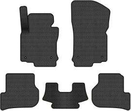 Акція на EVA килимки EVAtech в салон авто для Golf (V) MT 5-doors Volkswagen 2003-2009 5 покоління Htb EU Чорний від Rozetka