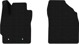 Акція на EVA килимки EVAtech в салон авто передні для Auris (E150) FWD 5-doors AT Toyota 2006-2012 1 покоління Htb EU Чорний від Rozetka