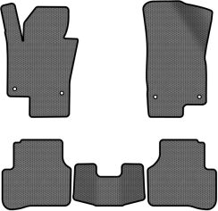 Акція на EVA килимки EVAtech в салон авто для Passat (B6) (with armrest) Volkswagen 2005-2010 6 покоління Sedan EU Сірий від Rozetka