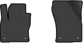 Акція на EVA килимки EVAtech в салон авто передні для Kodiaq Restyling 5 seats Skoda 2021-2024 1 покоління SUV EU Чорний від Rozetka