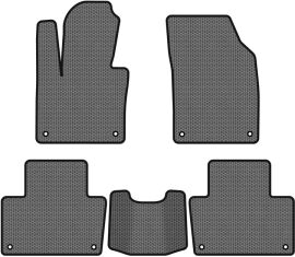 Акція на EVA килимки EVAtech в салон авто для XC90 5 seats Volvo 2014-2020 2 покоління SUV EU Сірий від Rozetka