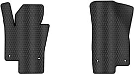 Акція на EVA килимки EVAtech в салон авто передні для Passat (B6) (with armrest) Volkswagen 2005-2010 6 покоління Sedan EU Чорний від Rozetka