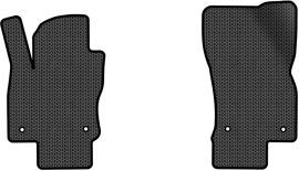 Акція на EVA килимки EVAtech в салон авто передні для Tiguan Allspace 7 seats Volkswagen 2016-2020 1 покоління SUV USA Чорний від Rozetka