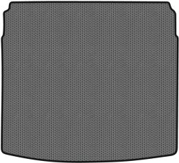 Акція на EVA килимок EVAtech в багажник авто для Tiguan Allspace 5 seats Volkswagen 2016-2020 1 покоління SUV USA Сірий від Rozetka