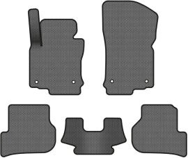 Акція на EVA килимки EVAtech в салон авто для Golf (V) MT 3-doors Volkswagen 2003-2009 5 покоління Htb EU Сірий від Rozetka