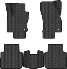 Акція на EVA килимки EVAtech в салон авто для Tiguan Allspace 5 seats Volkswagen 2016-2020 1 покоління SUV USA Чорний від Rozetka