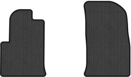 Акція на Комплект першого ряду EVAtech для Fiesta (Mark 6) 5-doors Ford 2002-2009 5 покоління Htb EU Сота чорна чорний кант від Rozetka
