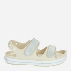 Акція на Дитячі сандалії для дівчинки Crocs Crocband Cruiser Sandal T Kids 209423-0HP 30-31 (C13) Бежеві від Rozetka