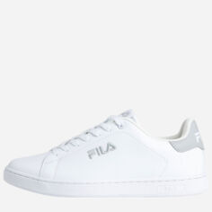 Акція на Жіночі снікери Fila Courtbay Linear Wmn FFW0527-13096 40 25 см Білий/Сірий від Rozetka