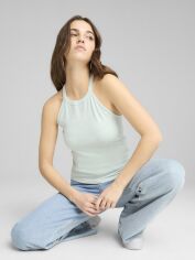 Акція на Майка жіноча Puma Class SliShort Tank 68504050 S Peaceful Blue від Rozetka
