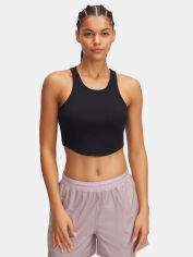 Акція на Топ жіночий Under Armour Ua Rival Rib Tank 1389798-001 M Чорний від Rozetka