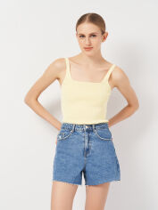 Акція на Футболка жіноча Zara 9598/783 S Жовта від Rozetka