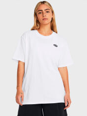Акція на Футболка жіноча Under Armour Hw Embroid Patch Bfos Ss 1383045-100 S Біла від Rozetka