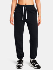 Акція на Спортивні штани жіночі Under Armour Ua Rival Terry Jogger 1382735-002 XL Чорні від Rozetka