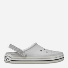 Акція на Жіночі крокси Crocs Off Court Logo Clog 209651-1FT 37-38 (M5/W7) 23 см Сірі від Rozetka