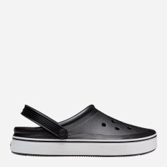 Акція на Жіночі крокси Crocs Crocband Clean Off Court 208371-001 37-38 (M5/W7) 23 см Чорні від Rozetka