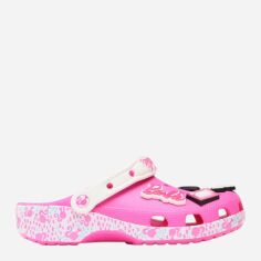 Акція на Жіночі крокси Crocs Classic Barbie Clog 208817-6QQ 37-38 (M5/W7) 23 см Рожеві від Rozetka