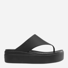Акція на Жіночі в'єтнамки Crocs Brooklyn Flip 208727-001 41-42 (M8/W10) 26 см Чорні від Rozetka