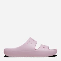 Акція на Жіночі шльопанці для пляжу Crocs Classic Sandals V2 209403-6GD 41-42 (M8/W10) 26 см Світло-рожеві від Rozetka