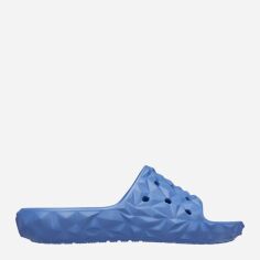 Акція на Жіночі шльопанці для пляжу Crocs Classic Geometric V2 209608-4ON 39-40 (M7/W9) 25 см Блакитні від Rozetka