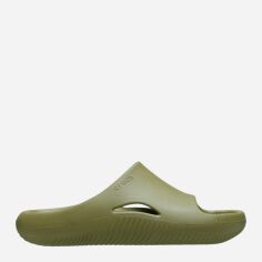 Акція на Жіночі шльопанці для пляжу Crocs Mellow Slide 208392-3UA 36-37 (M4/W6) 22 см Хакі від Rozetka