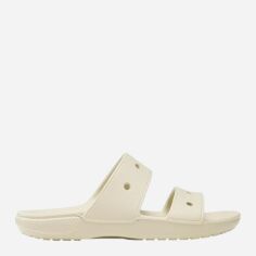 Акція на Жіночі шльопанці для пляжу Crocs Classic Sandal Sulphur Soufre 206761-BONE 41-42 (M8/W10) 26 см Бежеві від Rozetka