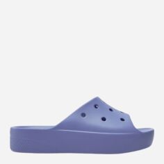 Акція на Жіночі шльопанці для пляжу Crocs Classic Platform Slide 208180-4ON 41-42 (M8/W10) 26 см Сині від Rozetka