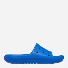 Акція на Жіночі шльопанці для пляжу Crocs Classic Slide v2 209401-4KZ 37-38 (M5/W7) 23 см Сині від Rozetka