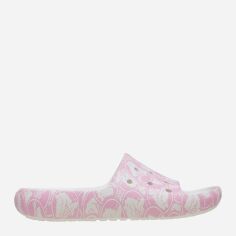 Акція на Жіночі шльопанці для пляжу Crocs Classic Duke Print 2.0 209991-6WY 37-38 (M5/W7) 23 см Світло-рожеві від Rozetka