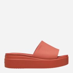 Акція на Жіночі шльопанці Crocs Brooklyn Slide 208728-2DT 36-37 (M4/W6) 22 см Червоні від Rozetka