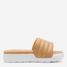 Акція на Жіночі шльопанці Puma Karmen Slide Puffy Wns 39539910 40.5 (7UK) 26 см Warm Beige-Puma White від Rozetka