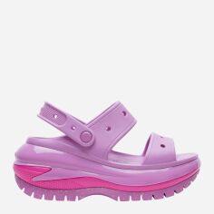Акція на Жіночі сандалії Crocs Mega Crush 207989-6WQ 41-42 (M8/W10) 26 см Фіолетові від Rozetka
