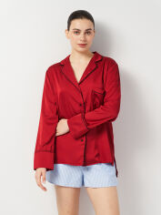 Акція на Сорочка жіноча Zara 1067/779 XL Червона від Rozetka