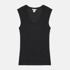 Акція на Майка жіноча H&M 291955 38 Чорна від Rozetka