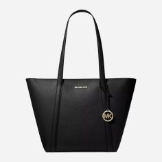 Акція на Сумка шопер жіноча Michael Kors 35S4G3FT3I-001 Чорна від Rozetka
