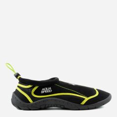 Акція на Жіночі аквашузи Aqua Speed Aqua Shoe Model 704-78 39 24.2 см Чорні/Жовті від Rozetka