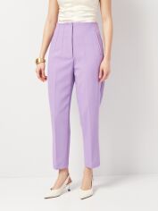 Акція на Штани жіночі Zara 7102/626 2XL Бузкові від Rozetka