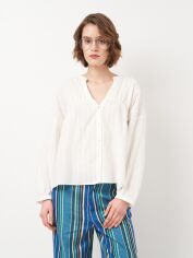 Акція на Блузка жіноча Zara 8126/983 XS Біла від Rozetka