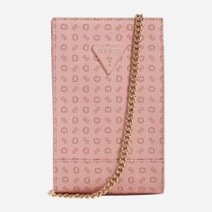 Акція на Сумка крос-боді через плече жіноча маленька Guess 895190406 Рожева ( 1159828460) від Rozetka