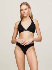 Акція на Верхня частина купальника жіноча Tommy Hilfiger 175437548 XS Чорна від Rozetka