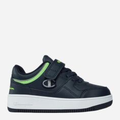 Акція на Дитячі кросівки для хлопчика Champion Rebound Low B Ps Low Cut Shoe S32406-BS010 29.5 (12C US) Темно-сині від Rozetka