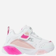 Акція на Дитячі з підсвіткою кросівки для дівчинки Champion Low Cut Shoe Wave Pu G Td S32819-WW001 26 (9C US) Білі від Rozetka